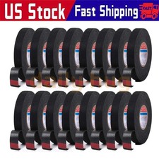 16 Rolls 19mm 15m Cloth Tape Wire Electrical Wiring Harness Car Auto SUV truck