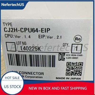 OMRON CJ2H-CPU64-EIP PLC 2 CPU units Module industrial equipment in Box New