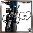 Stainless Crash Bar For Triumph Rocket 3 GT Engine Guard Protector 2026 WOLFLINE