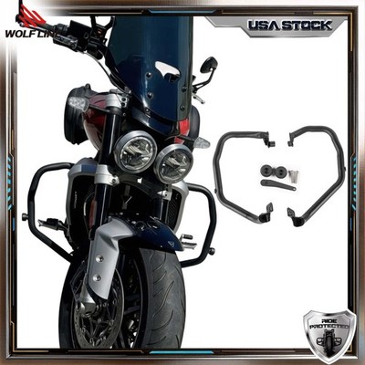 Stainless Crash Bar For Triumph Rocket 3 GT Engine Guard Protector