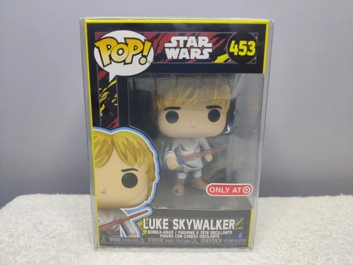 Funko Pop Star Wars Luke Skywalker (Retro) Target Exclusive #453 w/Protector