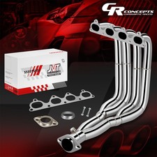 4-2-1 Tri-y Exhaust Manifold Header For 1992-2001 Honda Civic Acura Integra H22