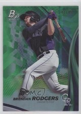 2017 Bowman Platinum Top Prospects Green 47/99 Brendan Rodgers #TP-BRO 8we