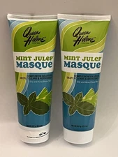 2x Queen Helene Mint Julep Masque For Oily & Acne Prone Skin 8 Oz. New 