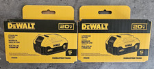 2 Brand New Dewalt 20 Volt 20v Max Li-Ion 5.0 AH Batteries DCB205 2024 Date