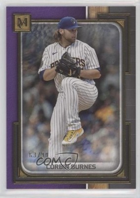 2023 Topps Museum Collection Amethyst 63/99 Corbin Burnes #89 1o97