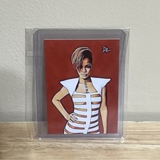 Rihanna Limited Edition Artist Signed “Pop Icon” Trading Card Serial # 1/10