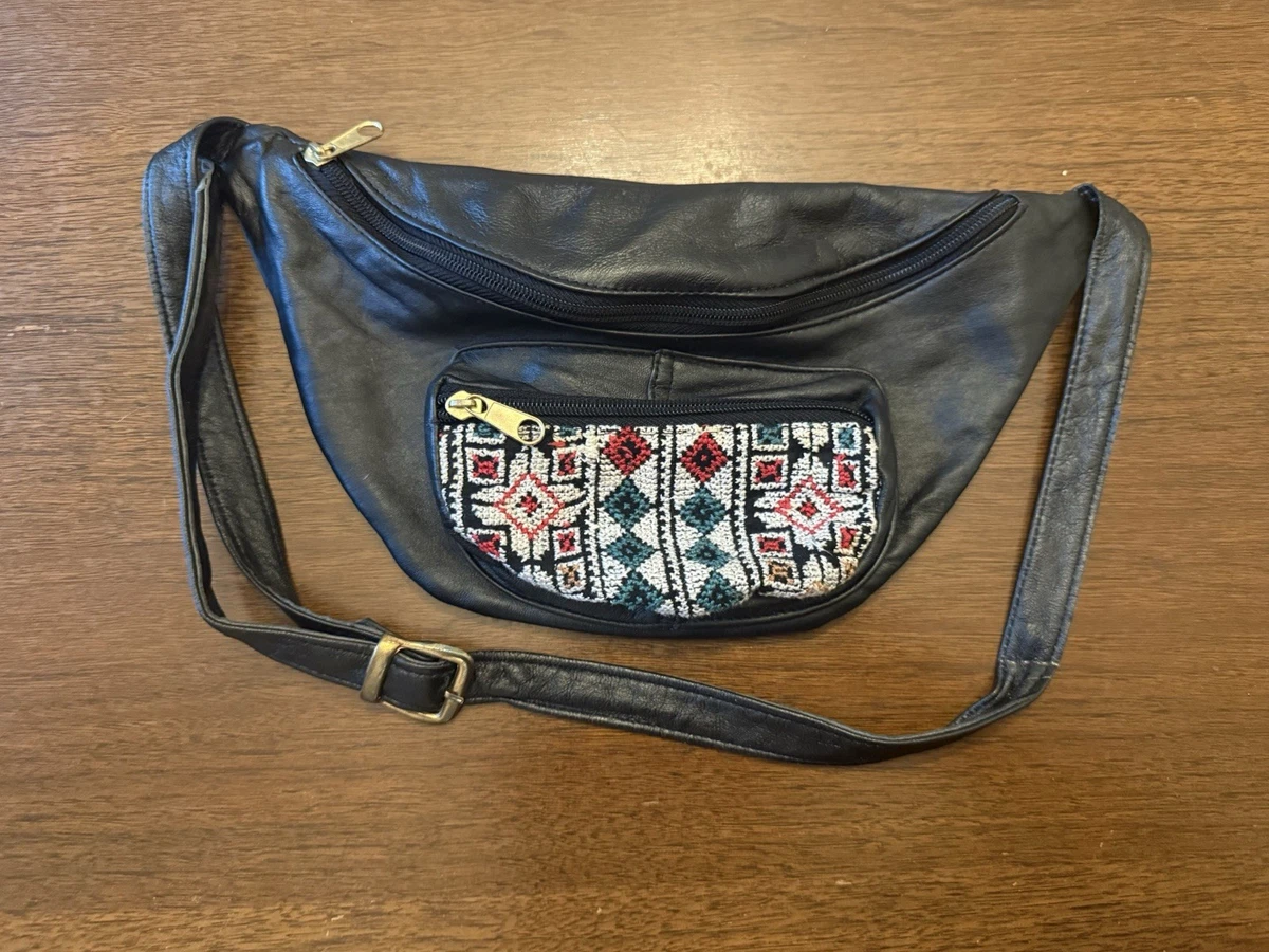 Vintage Leather Fanny Pack In Vintage Bags, Handbags & Cases for