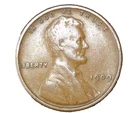 1909-P VDB -AMAZING Clean KEY DATE Lincoln Wheat Penny Cent FREE SHIPPING