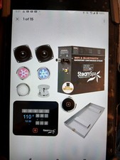 SteamSpa BKT750-ADP Black Series WiFi and Bluetooth 7.5KW - Black