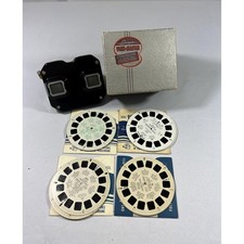 Vintage Sawyer's View-Master Model C with Original Box Reel Sets 3458