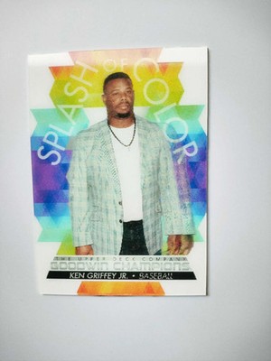 2022 UD Goodwin Splash of Color Lenticular Ken Griffey Jr. Bounty Code FB11
