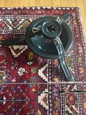 Metal Artificial Christmas Tree Stand 9  inch Pan w/ Hole Wide Base Very Sturdy