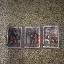 2025 Topps Chrome Browns X-Fractor Rookies 3 Card Lot Judkins, Fannin Jr, Graham
