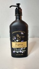 Bath  Body Works Aromatherapy INSPIRE Violet Sandalwood Eucalyptus Lotion 6.5oz