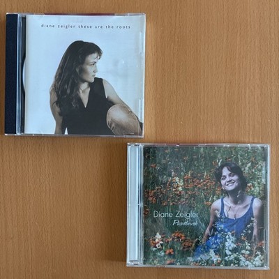 DIANE ZEIGLER (2 CD Lot) Paintbrush (2002), These Are the Roots (2000) both NM!