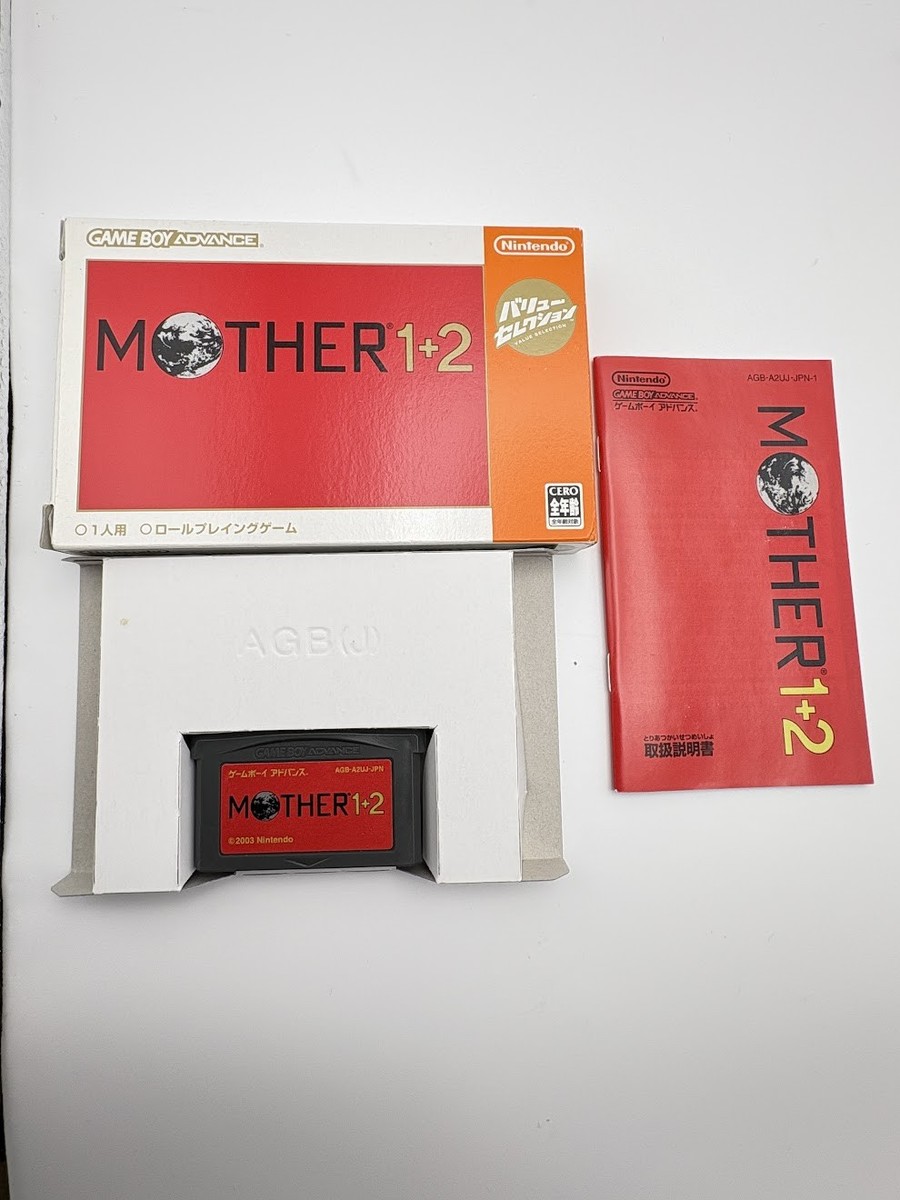 その他 GBA Mother 1+2 3 Mother 1 + 2 + 3 Game & Cases (English Translated) Gameboy