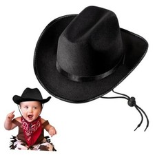 Cowgirl Hat for Women Girls Western Cowboy Cowgirls Hats Felt Cowboy Hat Black