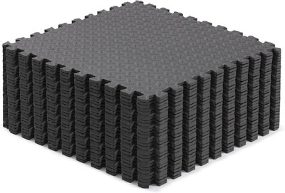 EVA Interlocking Foam Exercise Mat for Home Gym - 24-120 SQFT Puzzle Tiles