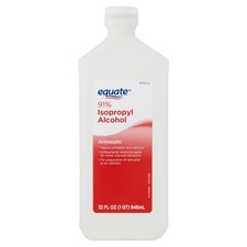 Equate 91 Isopropyl Alcohol Antiseptic Liquid, 6 PACK, 6 x 32 fl oz 