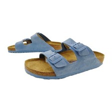 Birkenstock ARIZONA Blau Hauschuhe Sandalen S...