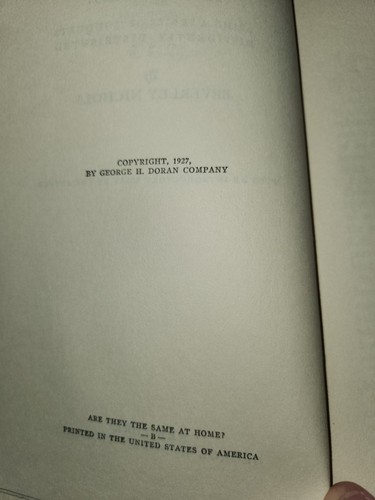 Are They The Same At Home by Beverley Nichols - Hardcover 1927 - Picture 7 of 9