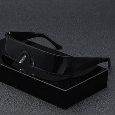 Cyberpunk Narrow Frame Sunglasses Futuristic Tech Style Men's Women's Party