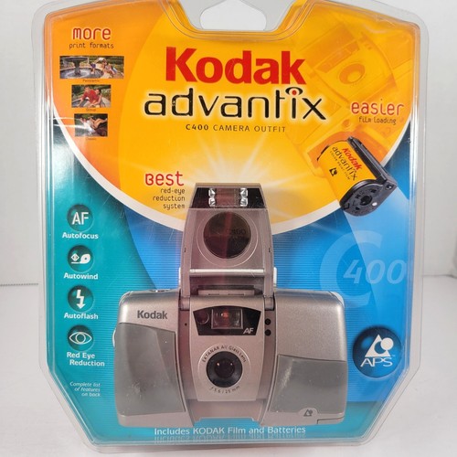New Kodak Advantix C400 Camera Outfit f5.6 22mm Ektanar Lens NO FILM