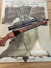 1976 IL CATALOGO LEUPOLD DI CANNOCCHIALI E MONTATURE FINE CATALOGO BICENTENARIO