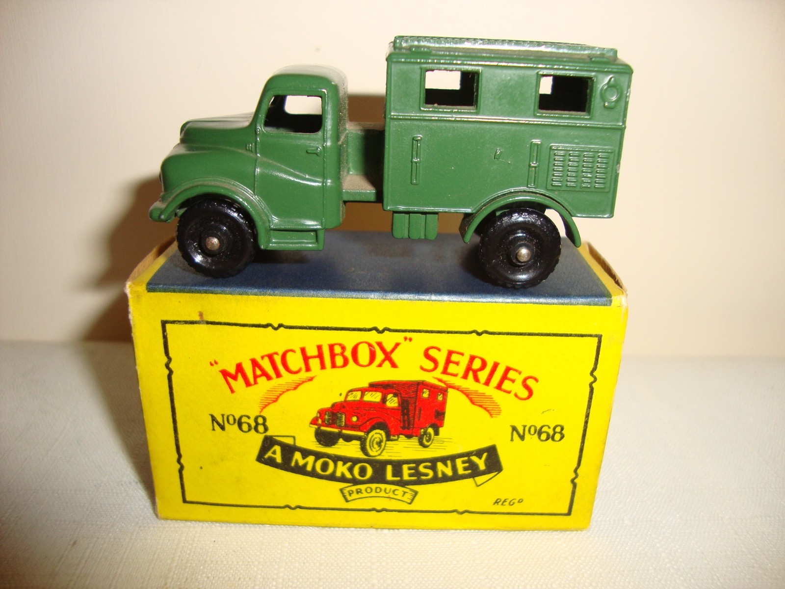 Matchbox 68a, Austin Radio Truck - Free Price Guide & Review