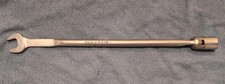 Snap-On 3/4" 12 Point Chrome Long Handle Flex Head Combination Wrench OH24 USA