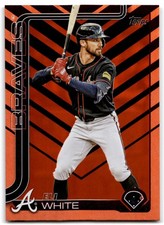 2025 Topps Update Holiday Foilboard Eli White Atlanta Braves #US189