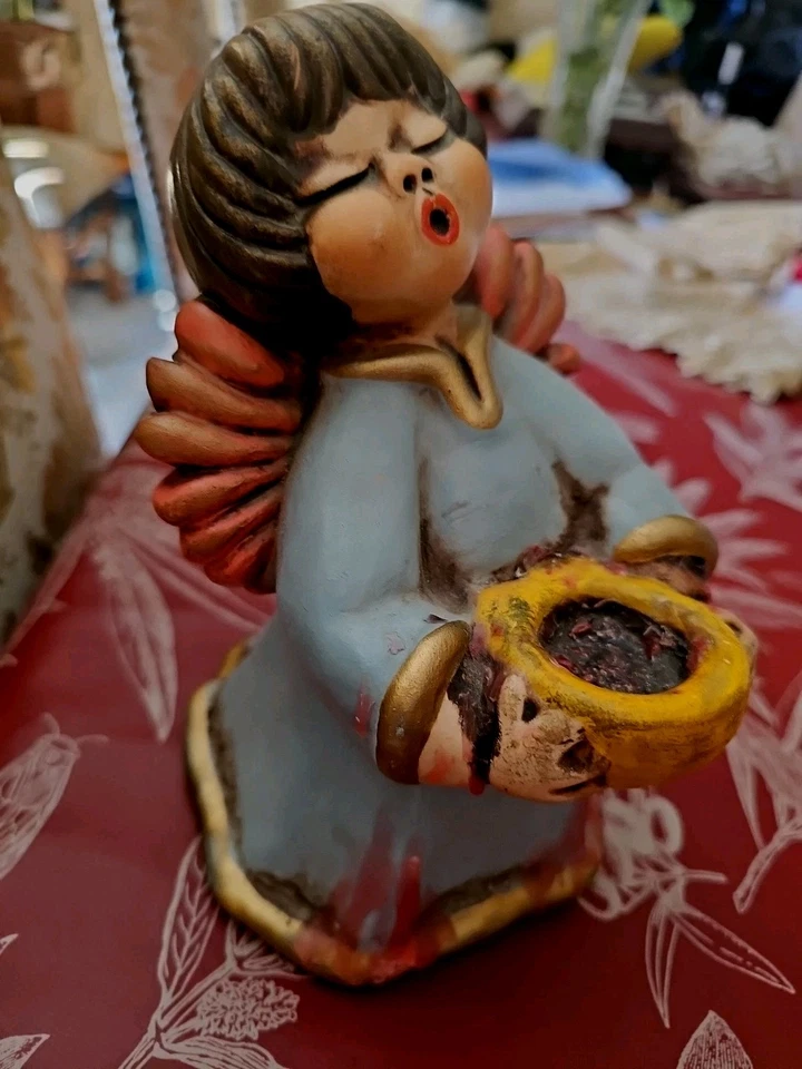 ANCIEN 👼 ANGE Cherubin Angelot 20 Cms Collection - Photo 2/4