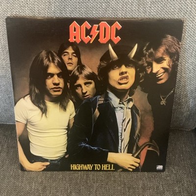 AC/DC Highway to Hell LP Atlantic Vinyl Rock 12'' 33 RPM Stereo Album