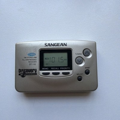 Sangean Discovery Channel Digital AM/FM Stereo Pocket Radio DT-110 with Cover