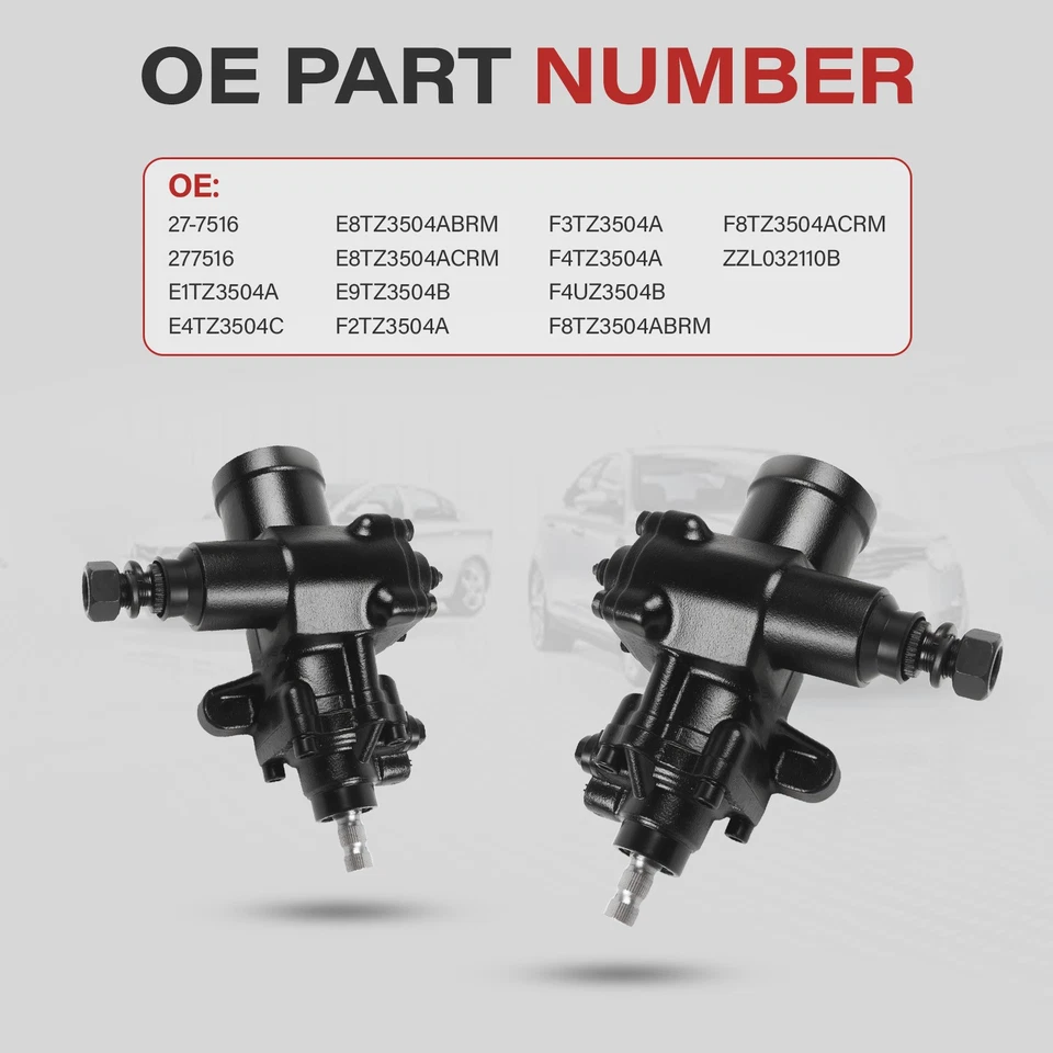 27-7516 Power Steering Gear Box for Ford F100 F150 F200 F-250 F-350 F-Super Duty - Image 3 of 4