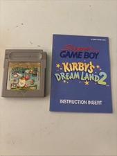 Kirby's Dream Land 2 Nintendo Gameboy GB includes Booklet Tested Saves