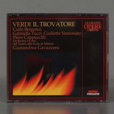 CD. Verdi, Gavazzeni, Cappuccilli, Tucci, Simionato, Bergonzi, Vi