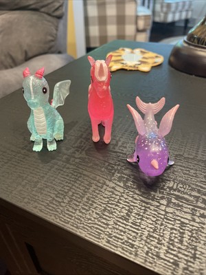 Target Bullseye Cupid Glitter Dragon, Unicorn, Narwhal Figures - Kawaii