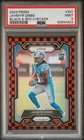 2023 PANINI PRIZM BLACK & RED CHECKER JAHMYR GIBBS ROOKIE RC LIONS 🦁 PSA 9 🔥