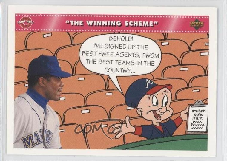 1992 Upper Deck Comic Ball 3 Ken Griffey Jr The Winning Scheme #139 HOF 0b5