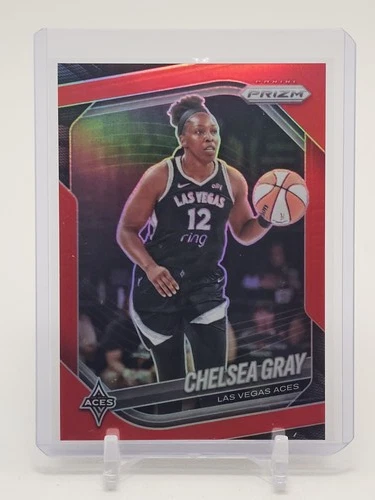 Chelsea Gray 2025 Panini Prizm Chelsea Gray #111 Red