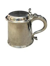 George II Soild Silver Ladies Tankard - London - 1736 by Richard Gurney & Thomas