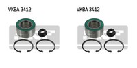 SKF 2X Radnabe Radlagersatz Vorderachse FüR Saab 9-3 Cabriolet 900 I YS3D YS3E