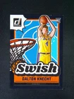 1/1 2024-25 Panini Donruss Dalton Knecht #13 RC Rookie Swish Black