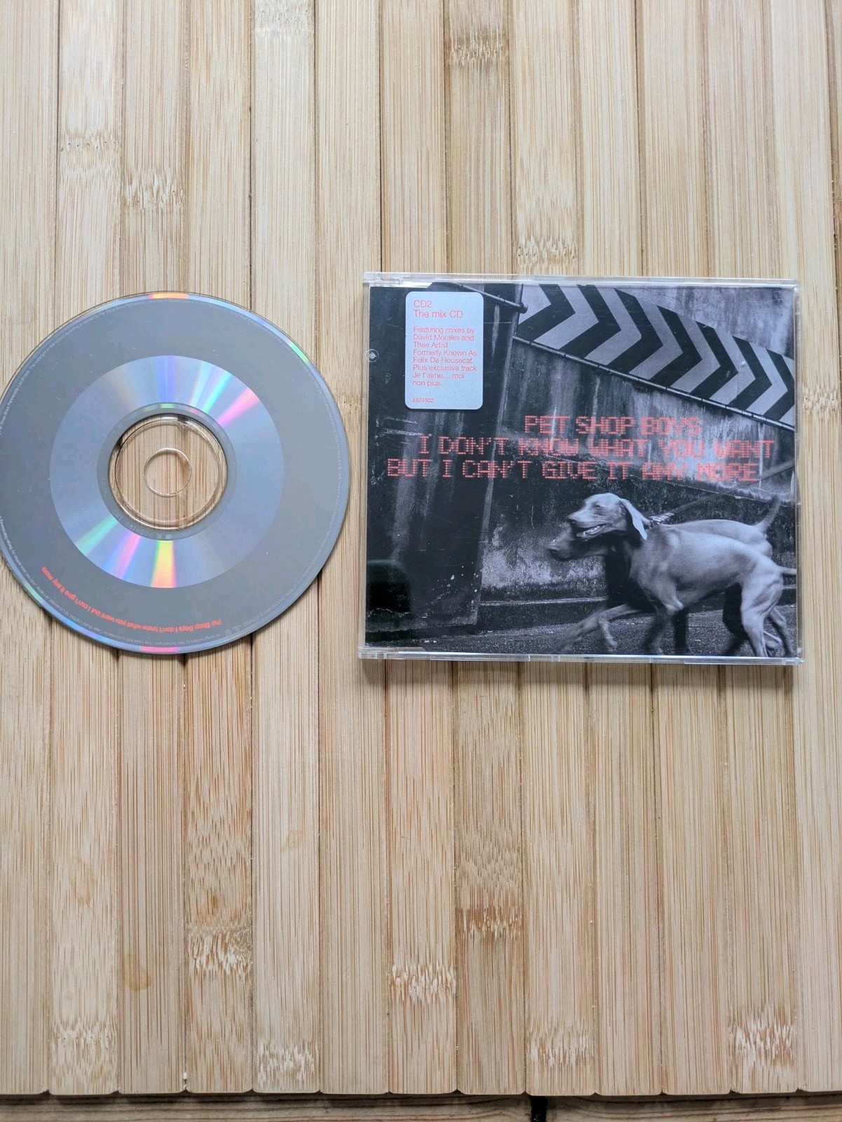 I Don't Know What You Want But I Can't Give It Any More By Pet Shop Boys CD 2