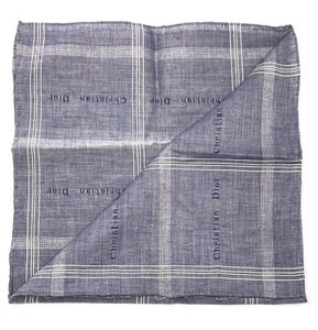 Christian Dior Handkerchief Pocket Square 19” x 19”