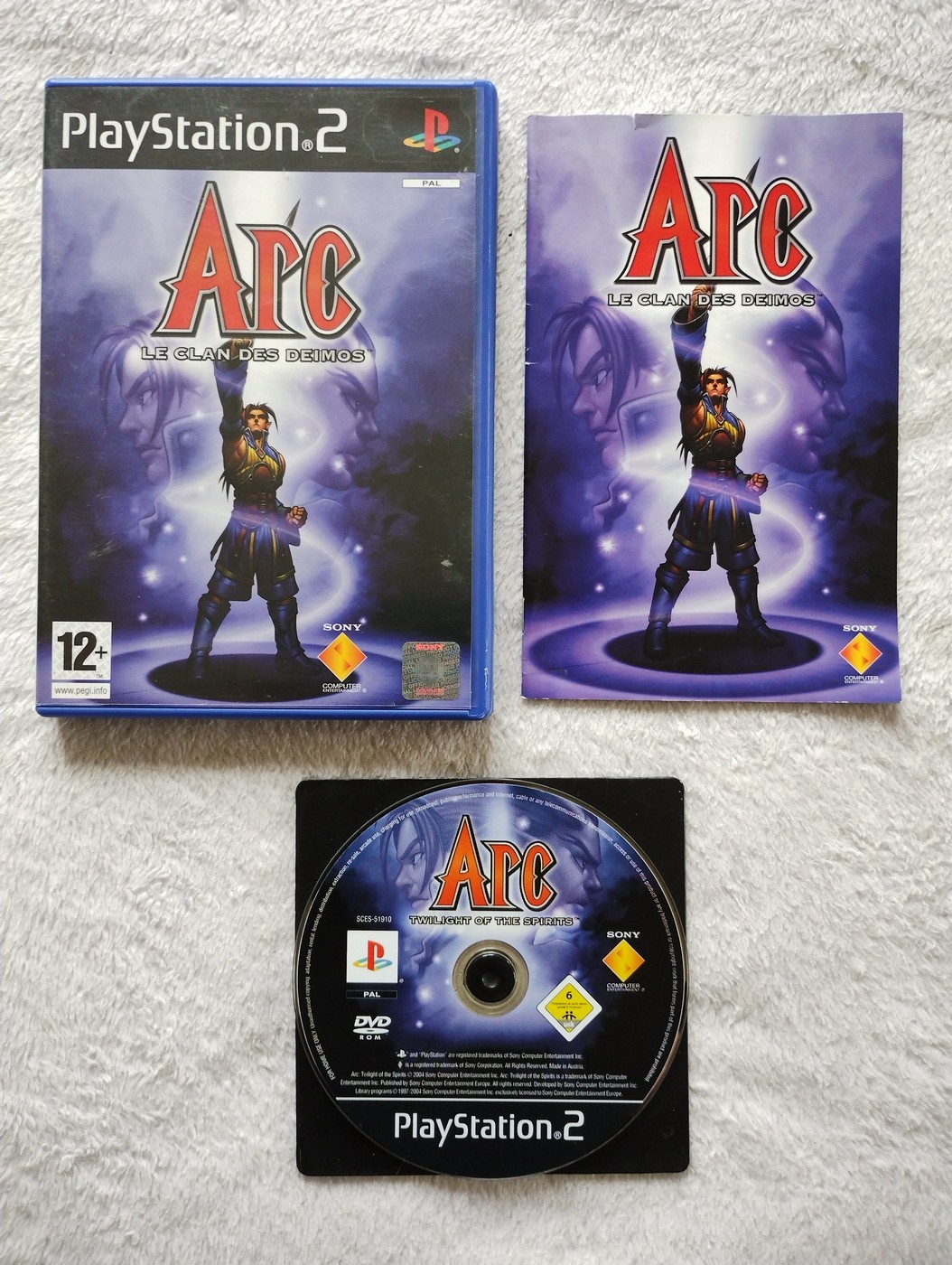 arc le clan des deimos PS2 PAL FR . complet