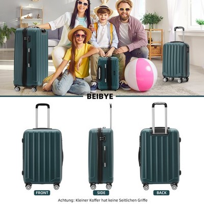 TSA-Schloß  2080   Reisekoffer Koffer Set Trolley Hartschale  M-L-XL-Set