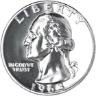 1963-P  *WASHINGTON Quarter Gem DCAM 90% Silver* Beautiful Uncirculated Coin!